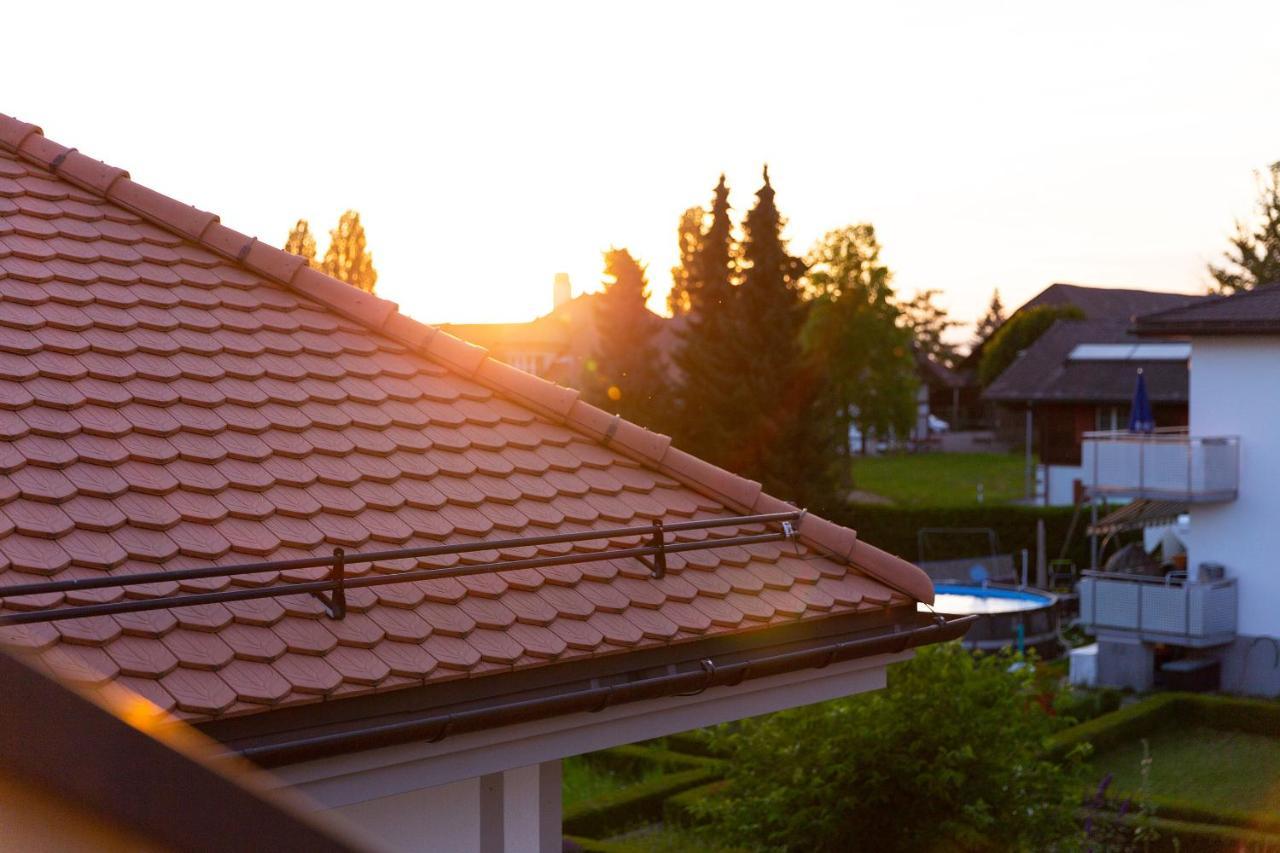 Gasthof Zum Schluessel La Meridienne Fribourg Sa Ueberstorf 外观 照片