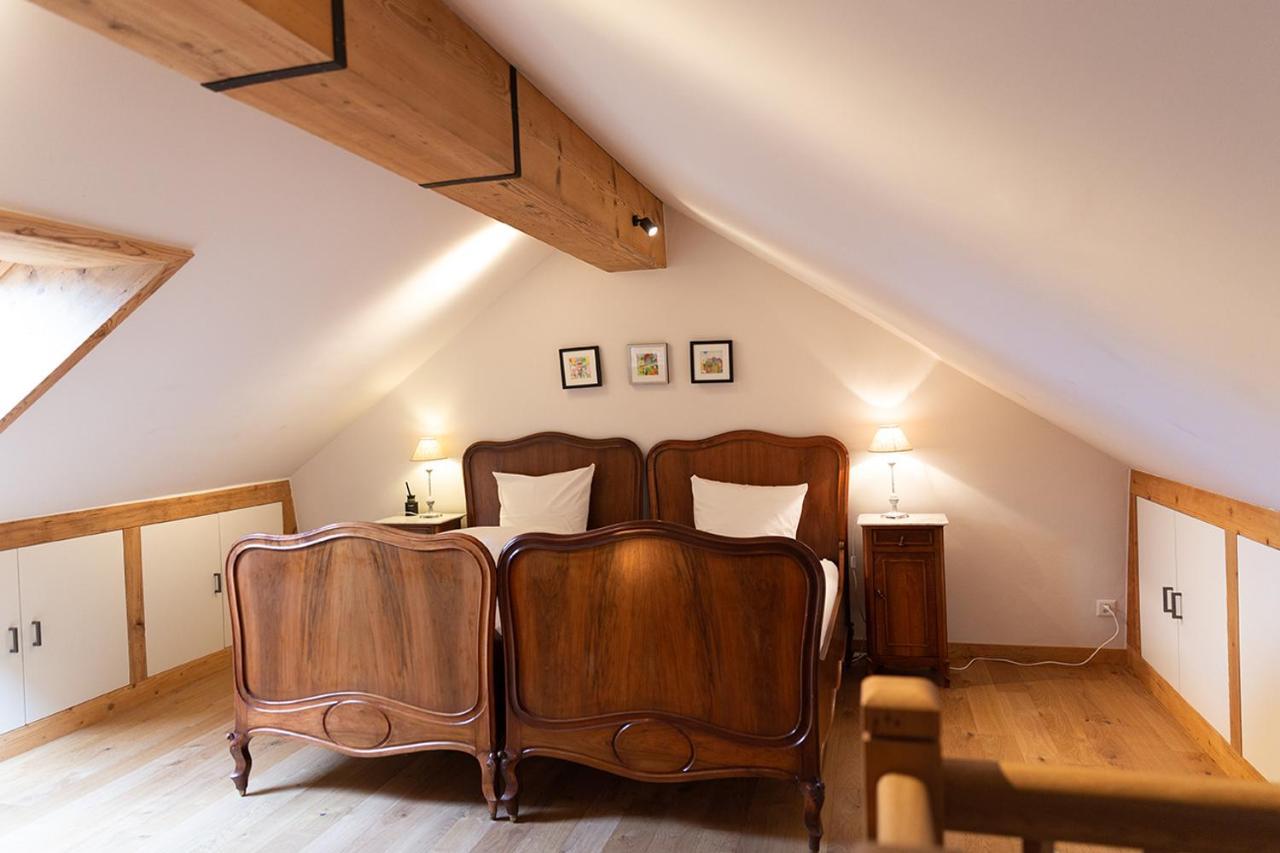 Gasthof Zum Schluessel La Meridienne Fribourg Sa Ueberstorf 外观 照片