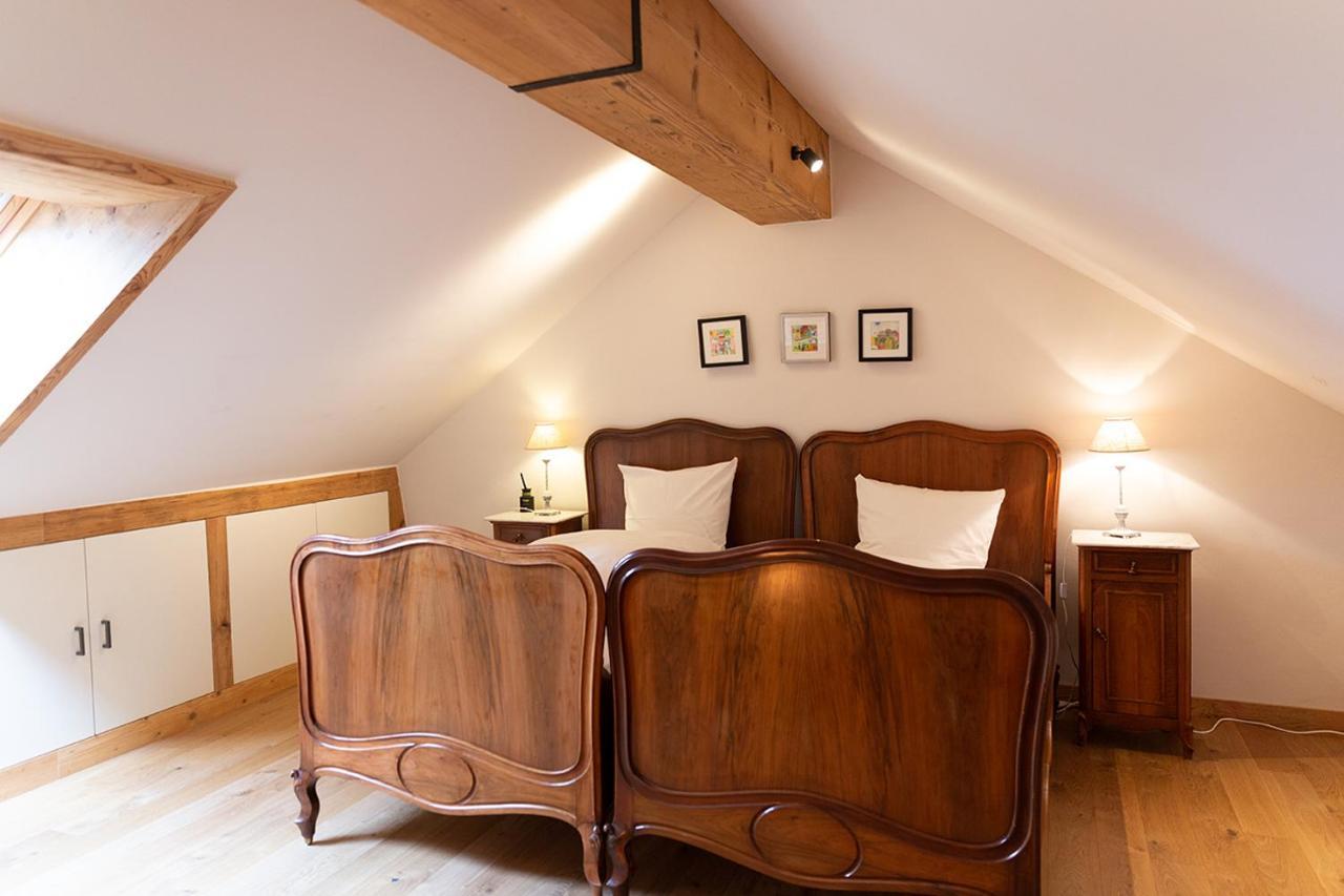 Gasthof Zum Schluessel La Meridienne Fribourg Sa Ueberstorf 外观 照片