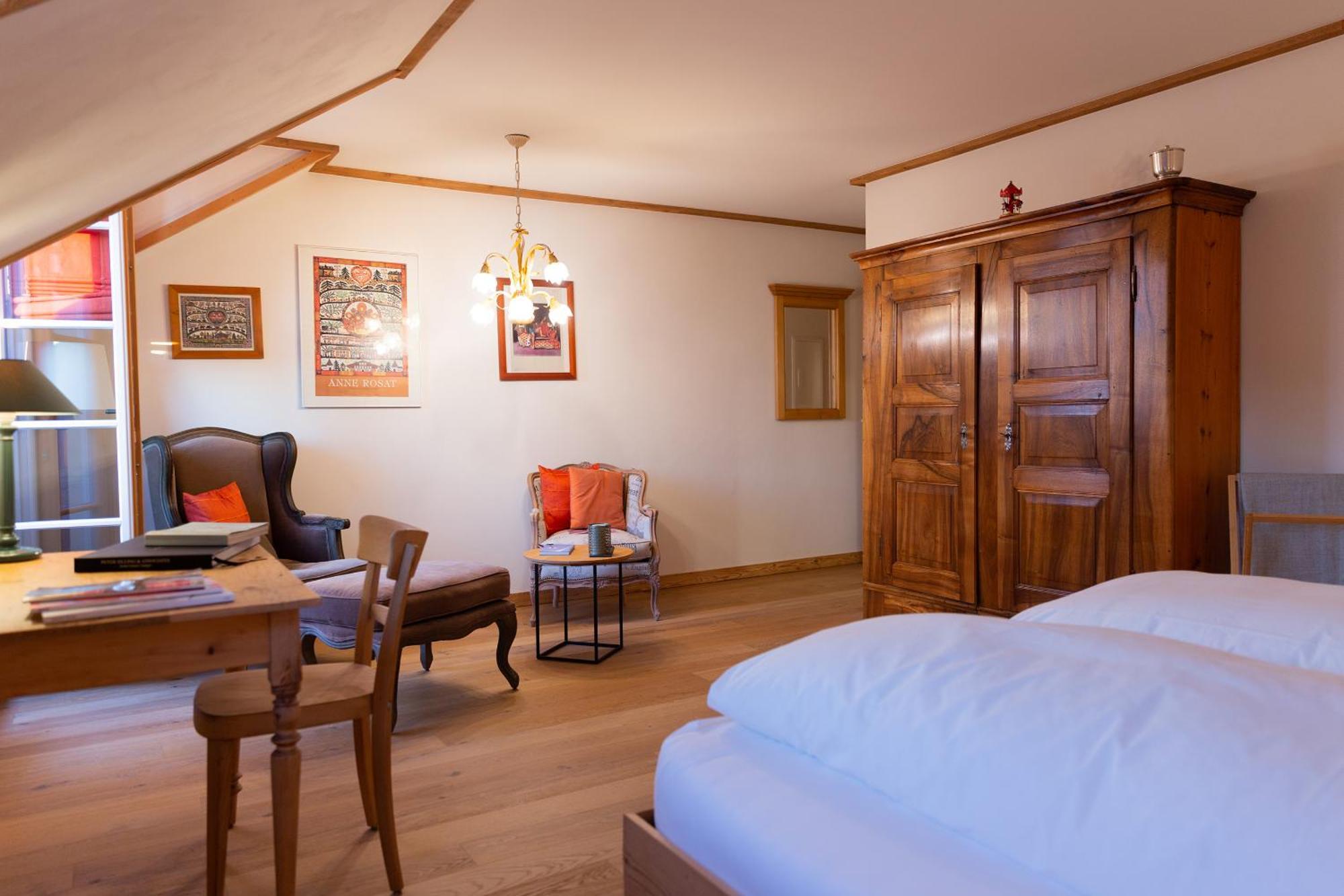 Gasthof Zum Schluessel La Meridienne Fribourg Sa Ueberstorf 客房 照片