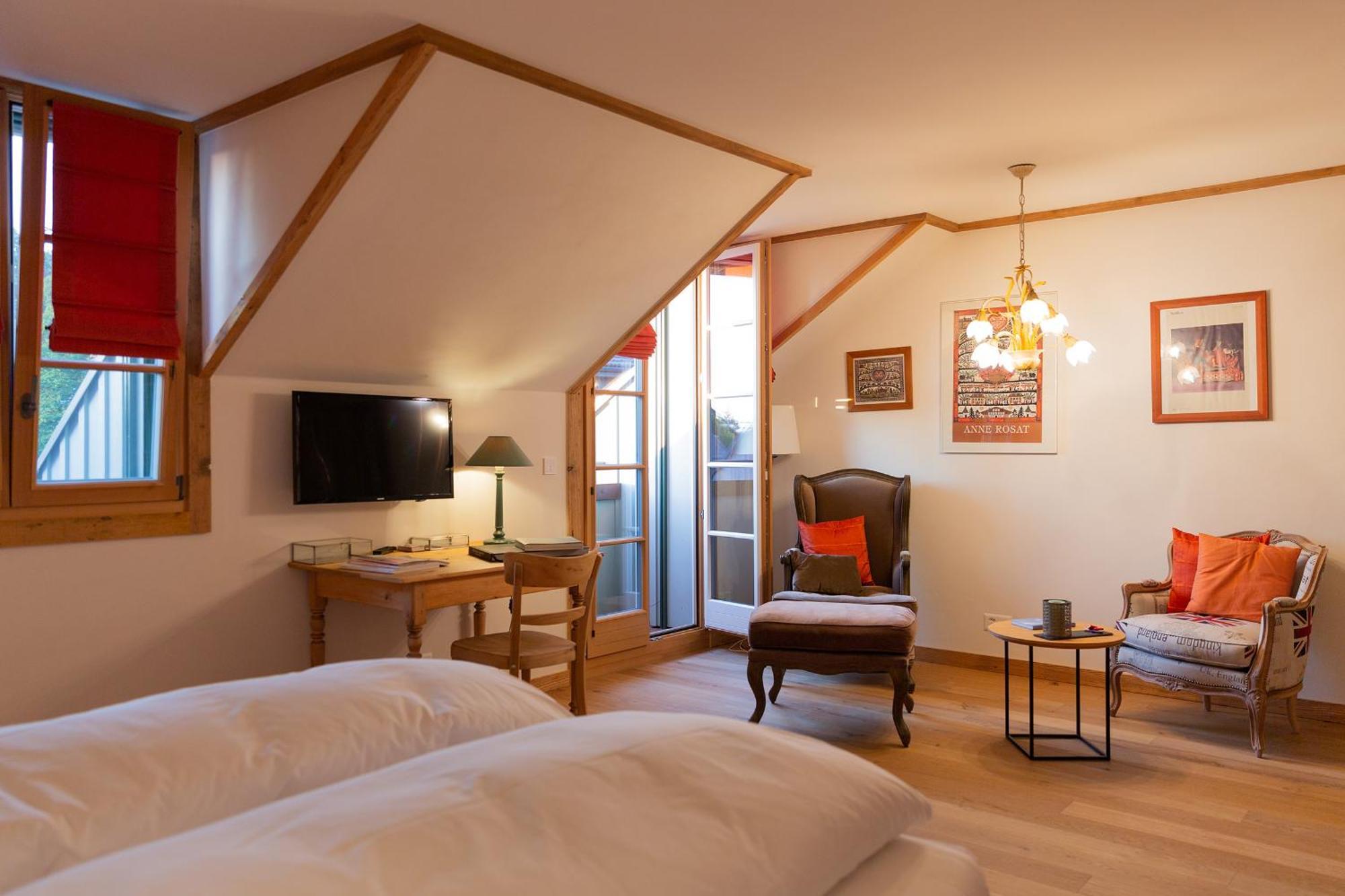 Gasthof Zum Schluessel La Meridienne Fribourg Sa Ueberstorf 客房 照片